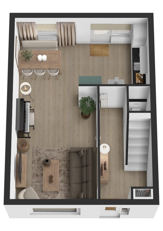 mediumsize floorplan
